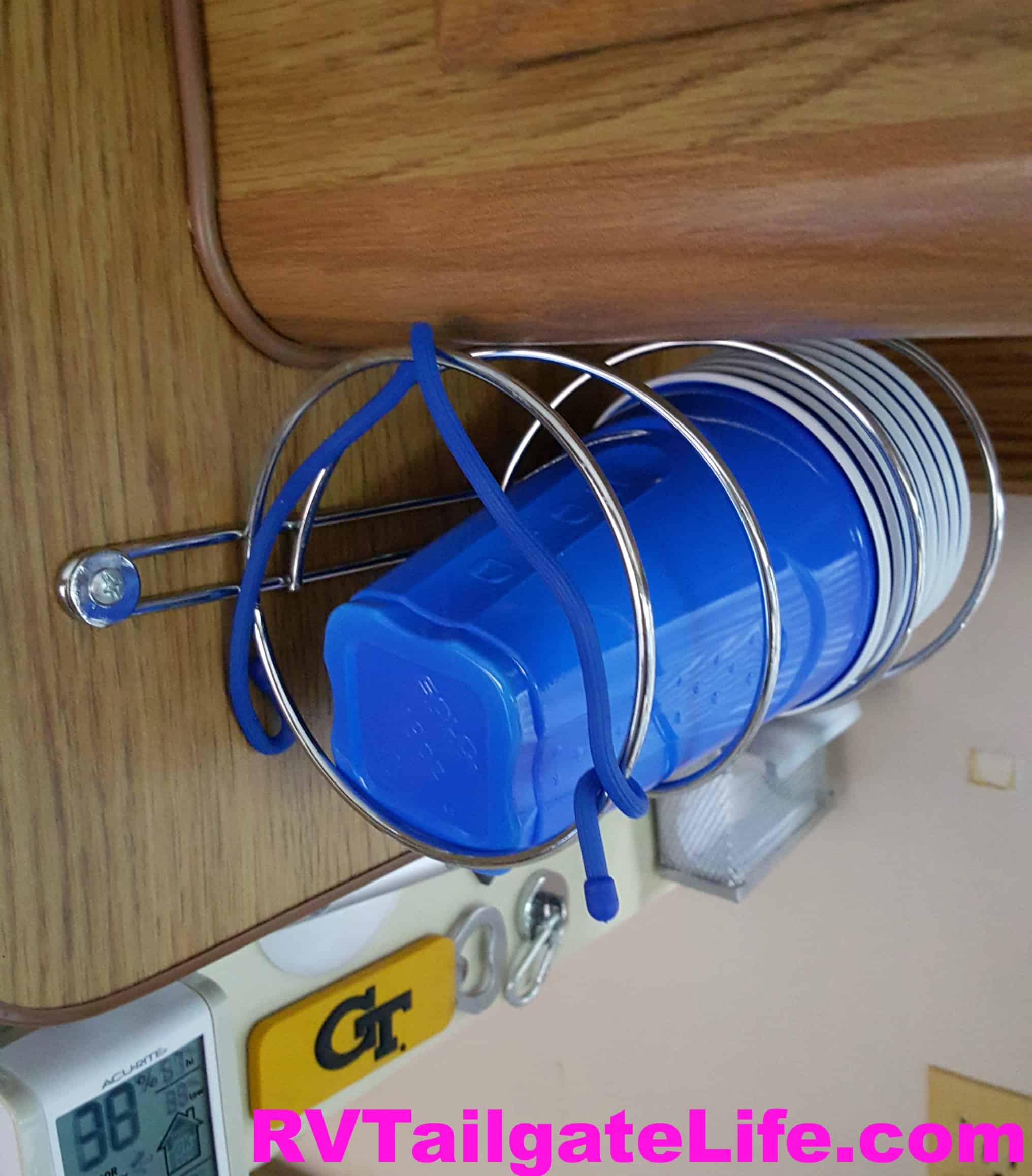 Solo Cups Holder for the RV Kitchen RV Tailgate Life
