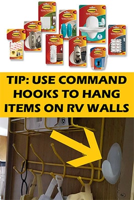 Tip: Command Hooks in the RV - RV Tailgate Life