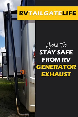 How to stay safe from RV generator exhaust with a Genturi Generator Exhaust System