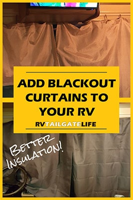 RV Windshield Blackout Curtain Upgrade for Better Insulation in your RV