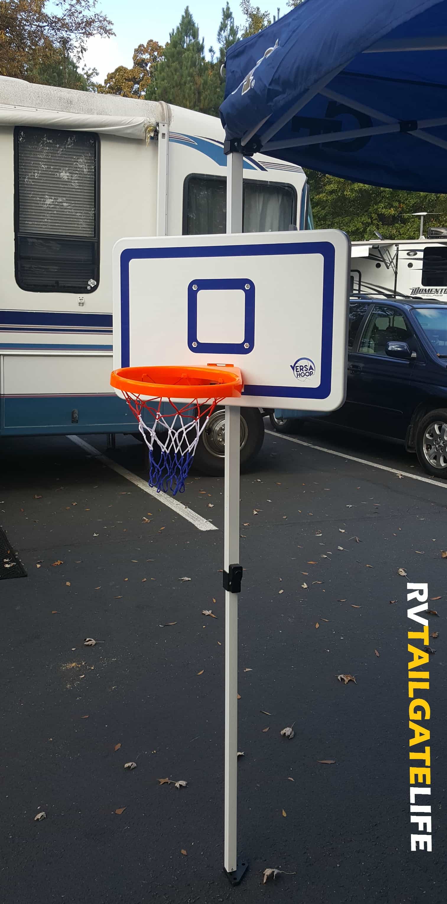 VersaHoop Tailgating Basketball Goal RV Tailgate Life