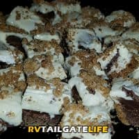 Make some s'mores fudge and you won't even need the campfire!