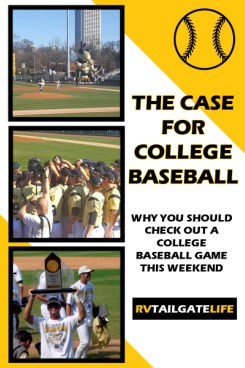 College baseball is a lot cheaper than major league baseball! And often more fun!