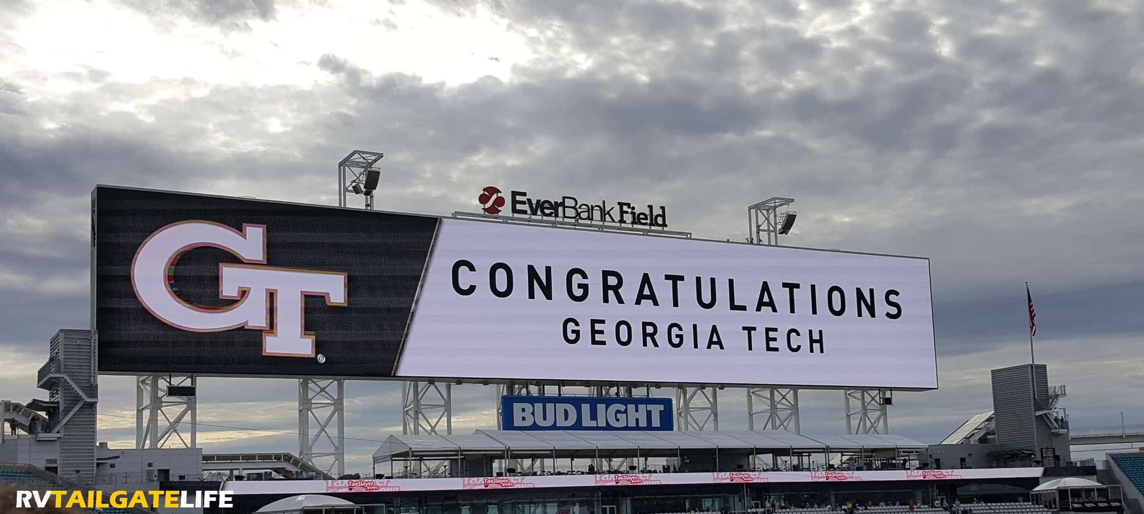 Congratulations Georgia Tech, winners of the TaxSlayer Bowl in Jacksonville, FL