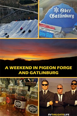 A weekend in Pigeon Forge and Gatlinburg Tennessee USA