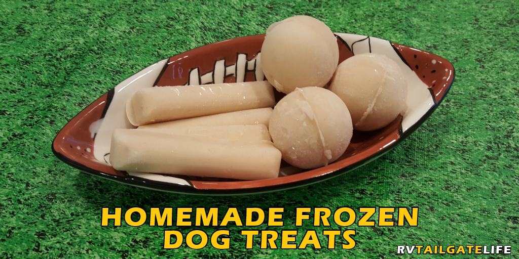 Homemade Frozen Dog Treats