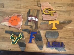 Custom pallet signs add style to your tailgate