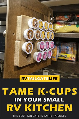 Tame K-Cups in your Small RV Kitchen with K-Cup Cofee Pod Pads