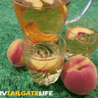 Peach Sangria - So easy to make and so yummy