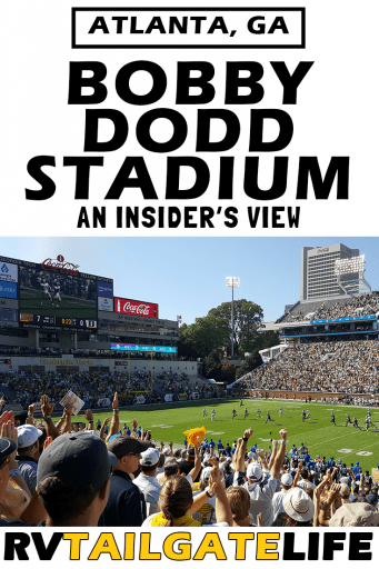 Bobby Dodd Stadium in Atlanta Georgia, home of the Georgia Tech Yellow Jackets