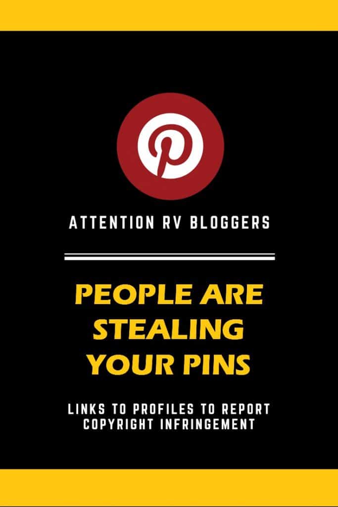 Attention RV Bloggers: People are stealing your pins!