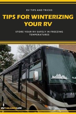 Tips for RV Winterization - Winterize your RV for storage during cold winter months and freezing temperatures