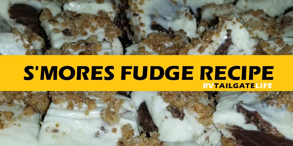 S'mores Fudge - all the great chocolate, marshmallow and graham cracker tastes you remember from your childhood camping trips