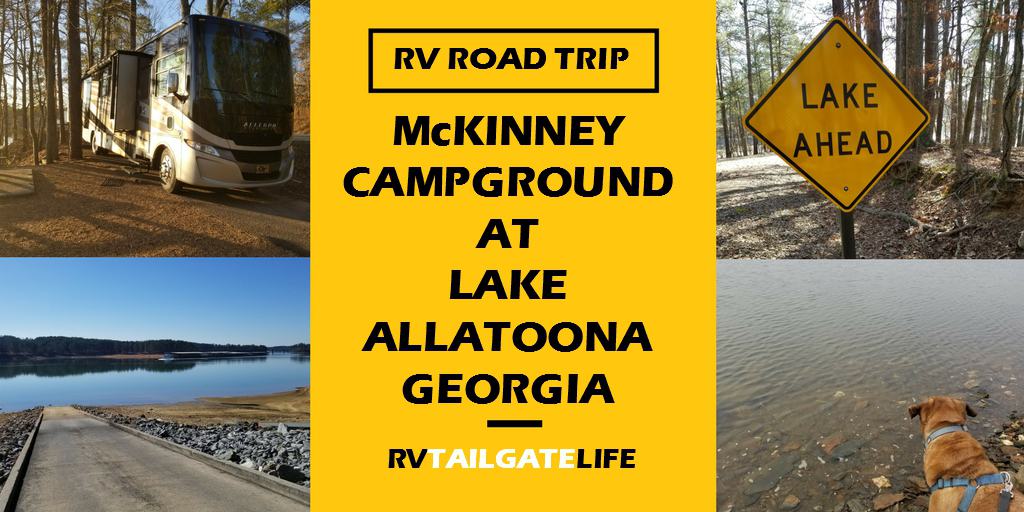 McKinney Campground, a Corp of Engineers campground on Lake Allatonna, Georgia
