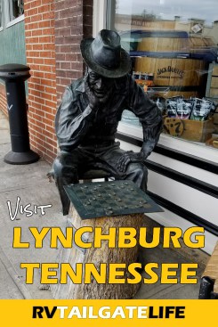 Lynchburg Tennessee is home to Jack Daniels Whiskey and is RV friendly