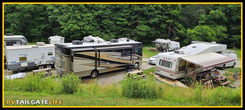 RV campground fees may be deductible for part-time RVers traveling for business purposes. Campground fees are not deductible for business purposes when you are a full-time RVer