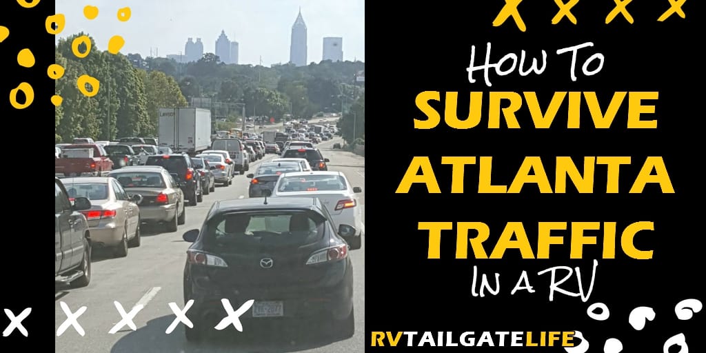 RV driving in Atlanta can be difficult. Find out how to survive the RV road trip through Atlanta