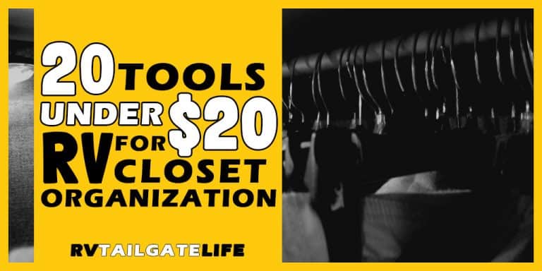 20 RV Closet Organization Tools Under $20