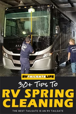 30+ Tips to RV Spring Cleaning