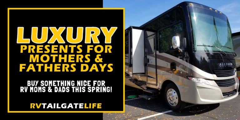 Luxury RV presents for your RVing mom and dad this Mother's Day and Father's Day