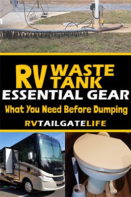 Essential Gear for RV Waste Tanks - What you need before dumping from RV Tailgate Life