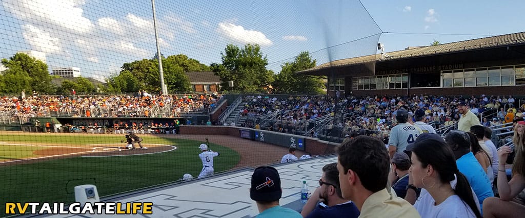 Russ Chandler Stadium on a beautiful Friday evening for the 2019 Atlanta Regional for the NCAA Baseball Tournament