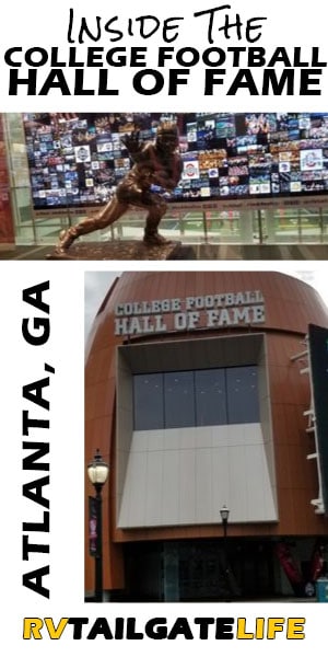 Inside the College Football Hall of Fame in Atlanta, GA by RV Tailgate Life