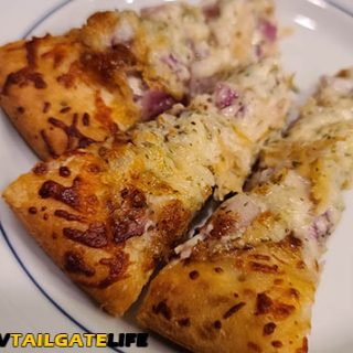 Tailgate Appetizer: Chicken Garlic Pizza Wedges - RV Tailgate Life