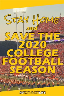Stay Home and Save the 2020 College Football Season