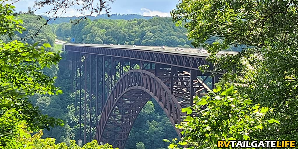 New River Gorge Bridge in West Virginia is part of the newest National Park in the United States