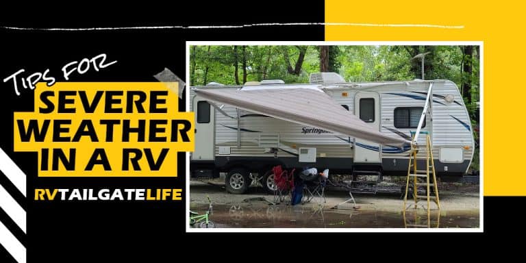 Tips for Severe Weather in a RV