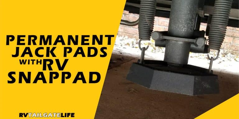 Adding Permanent Jack Pads with RV SnapPads
