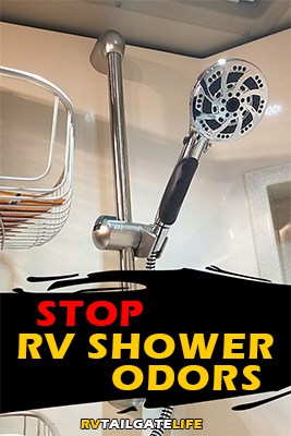Stop RV Shower Odors - no more smelly RV showers with these tips and tricks.